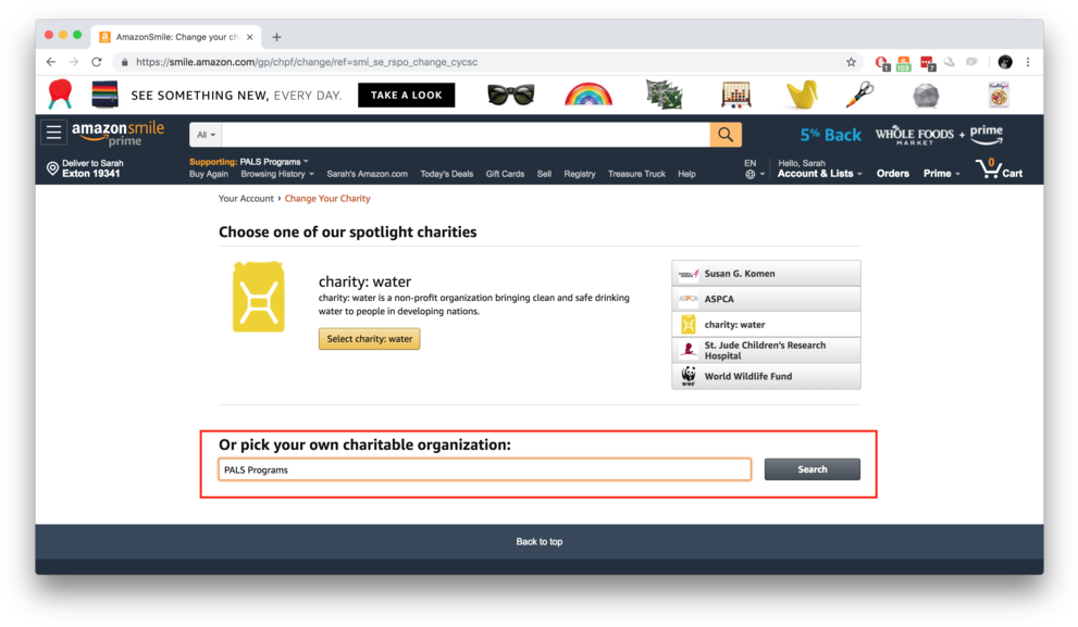 Type “pals Programs” Into The Search Bar Below “or (1000x584), Png Download