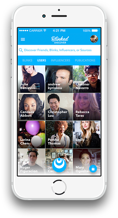 Blinked - Phone - 5 (455x757), Png Download
