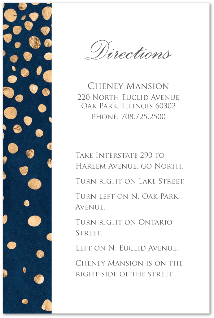 Midnight Confetti Invitation Enclosure Card (1000x1333), Png Download