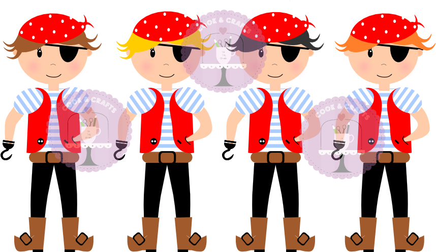 Piratas-paã±uelo (900x505), Png Download