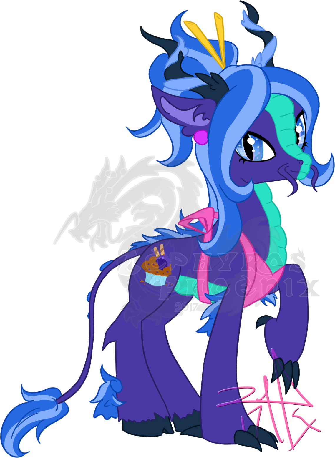 Blueberry Muffin (1138x1556), Png Download