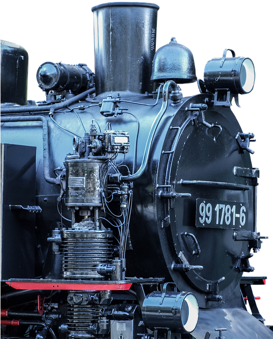 Locomotive, Blackjack, Old, Steam Locomotive, Nostalgic (556x720), Png Download
