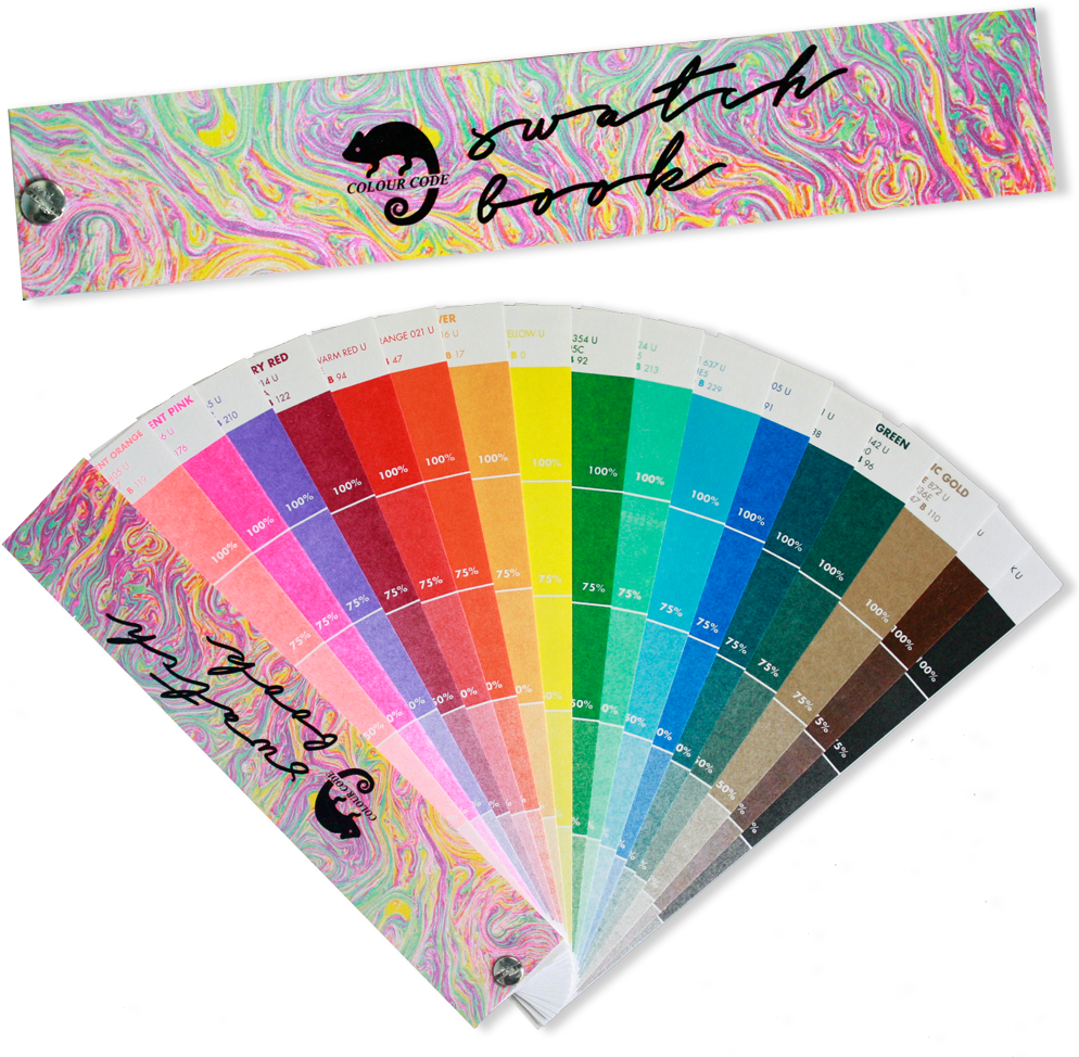 Image Of Risograph Swatch Book (1000x1000), Png Download