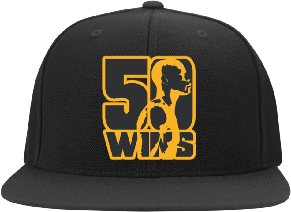 50 Wins Money Mayweather The Legend Flat Bill Twill (960x960), Png Download