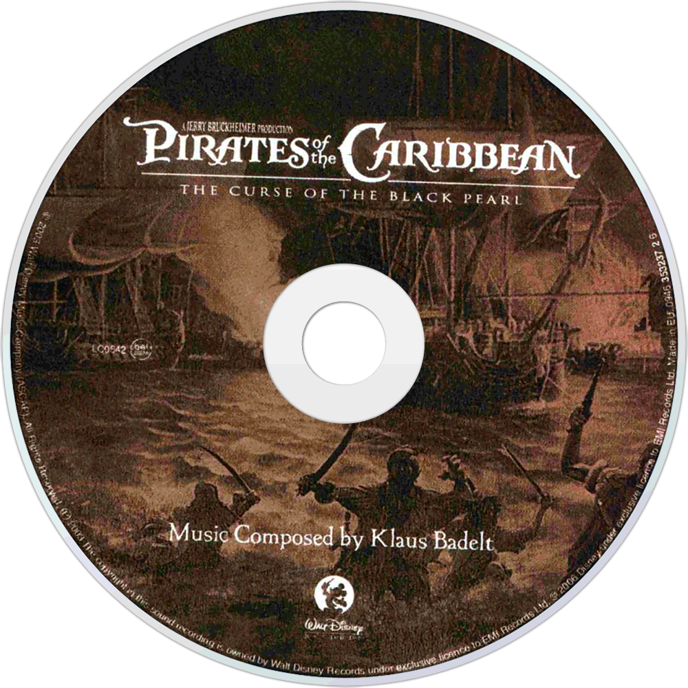 Klaus Badelt Pirates Of The Caribbean (1000x1000), Png Download