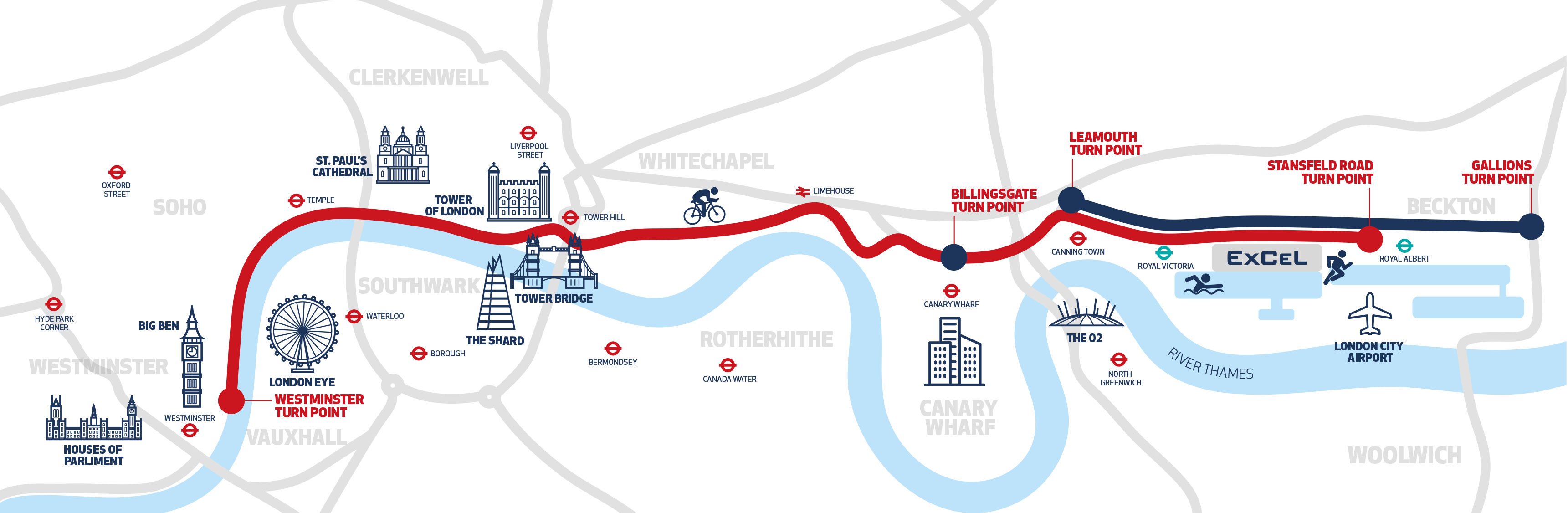 See The 2018 Route (3442x1126), Png Download