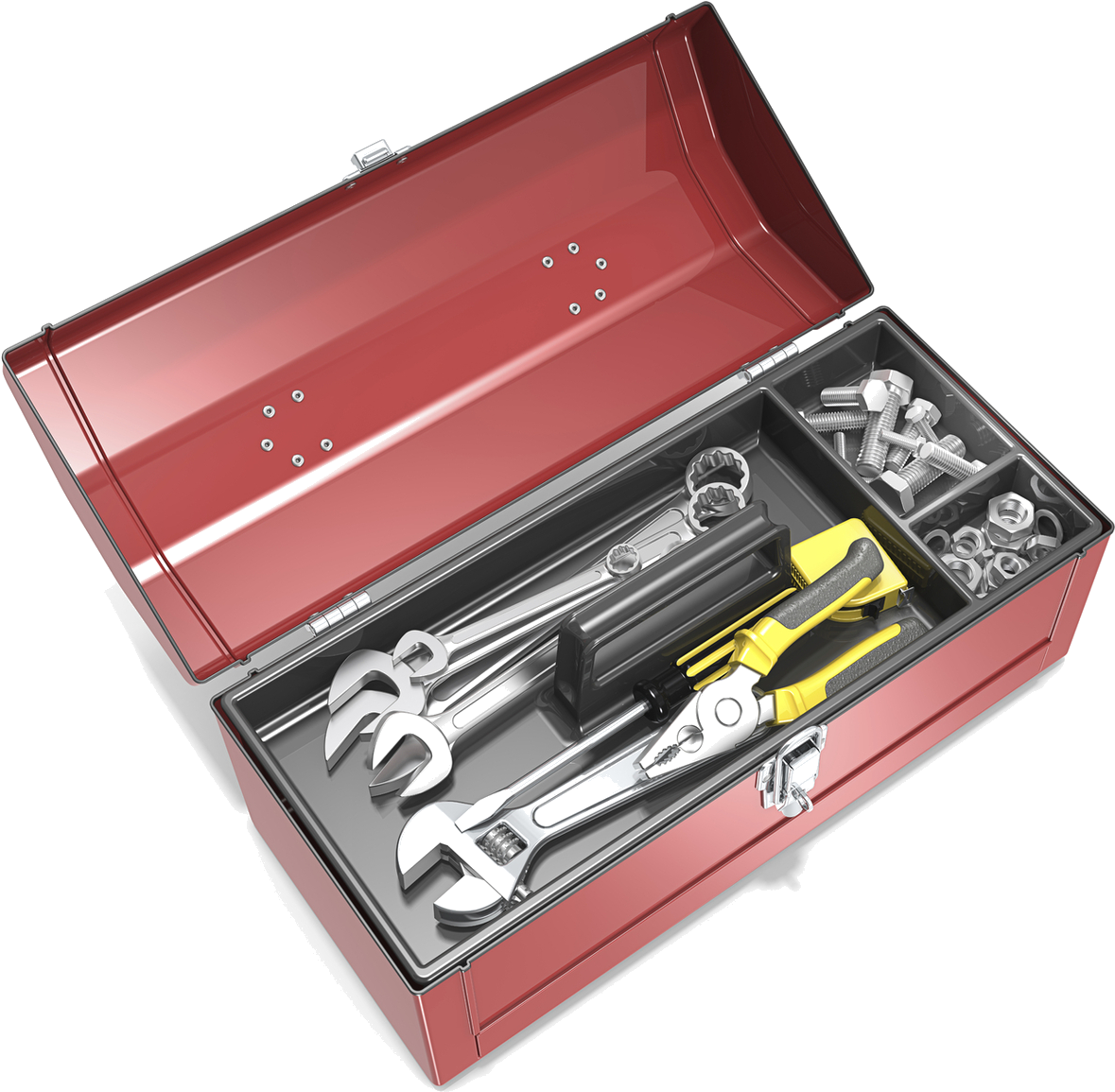 Toolbox (1320x1249), Png Download