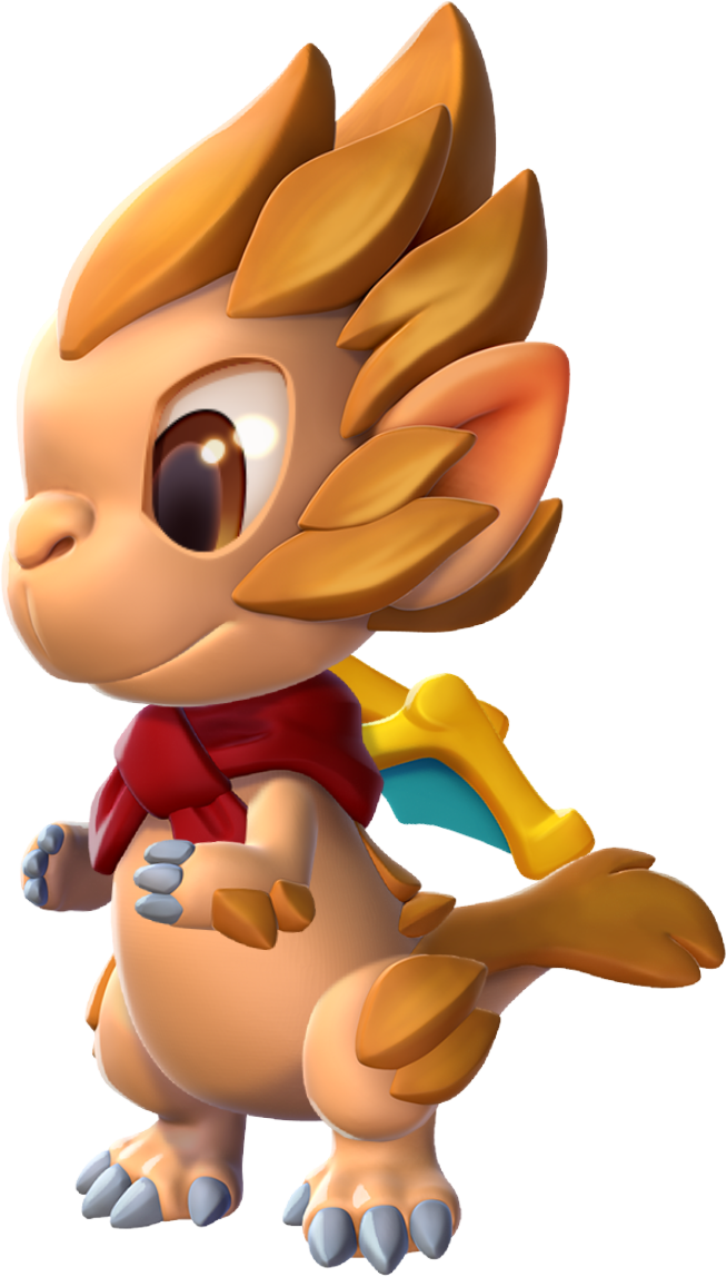 Sunrise Dragon Baby (654x1148), Png Download