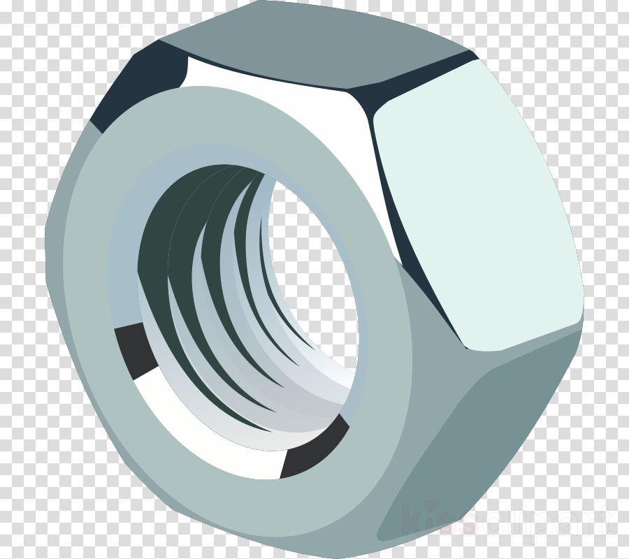Nut Clipart Nut Bolt Fastener (900x800), Png Download