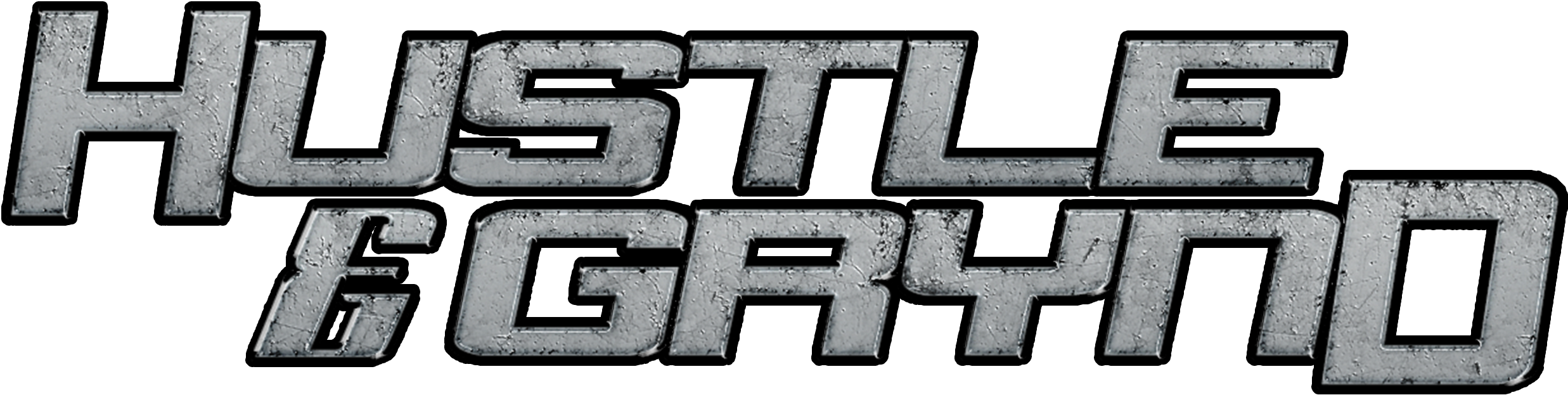Hustle & Grynd (2480x658), Png Download