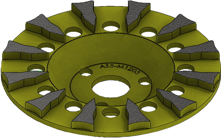 Asteroid 125mm 12 Segment (750x750), Png Download