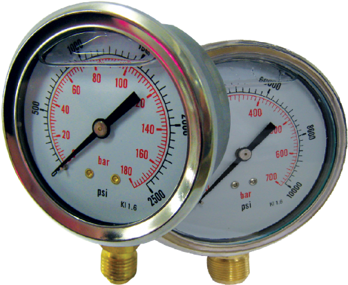 63mm & 100mm Diameter Analogue Pressure Gauges & Accessories63mm (700x700), Png Download