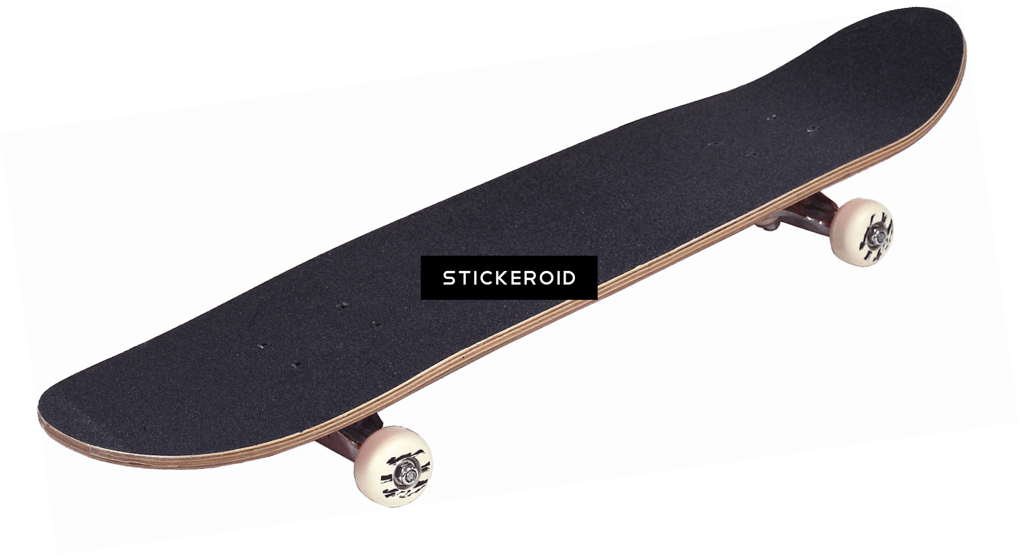 Skateboard Side (2075x1133), Png Download