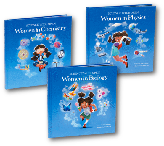 Science Wide Open, Women In Biology, Chemistry And (600x526), Png Download