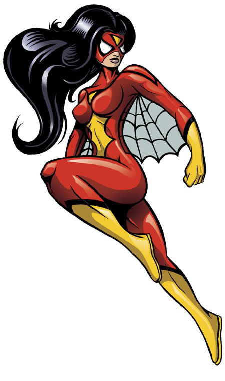 Spider-woman Transparent Images (555x800), Png Download