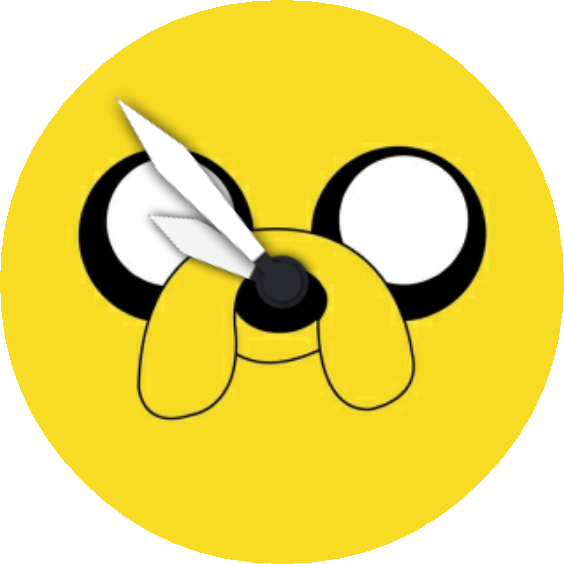Adventure Time Jake (564x564), Png Download