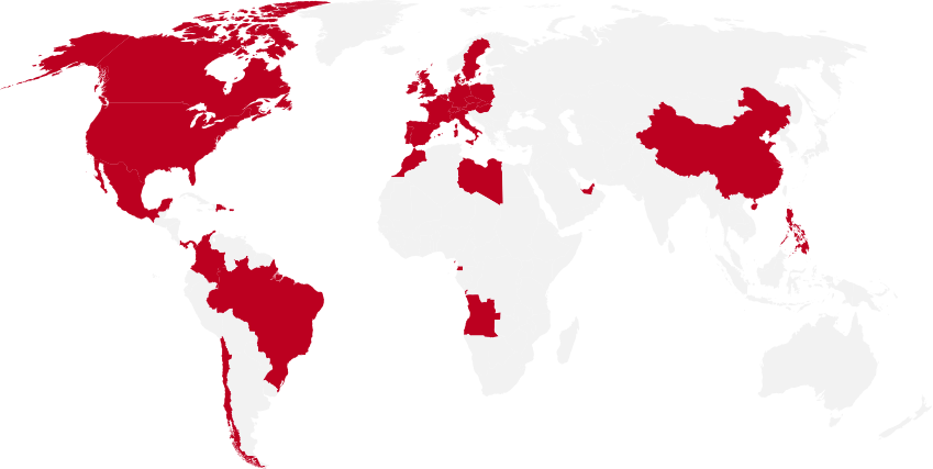 In Africa They Are Present In Morocco, Libya, Equatorial (849x427), Png Download