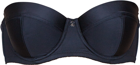 Strapless Black (968x896), Png Download