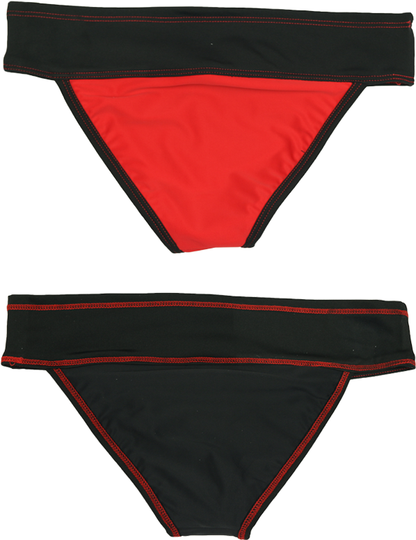 Swimsuit Clipart Red (650x1000), Png Download