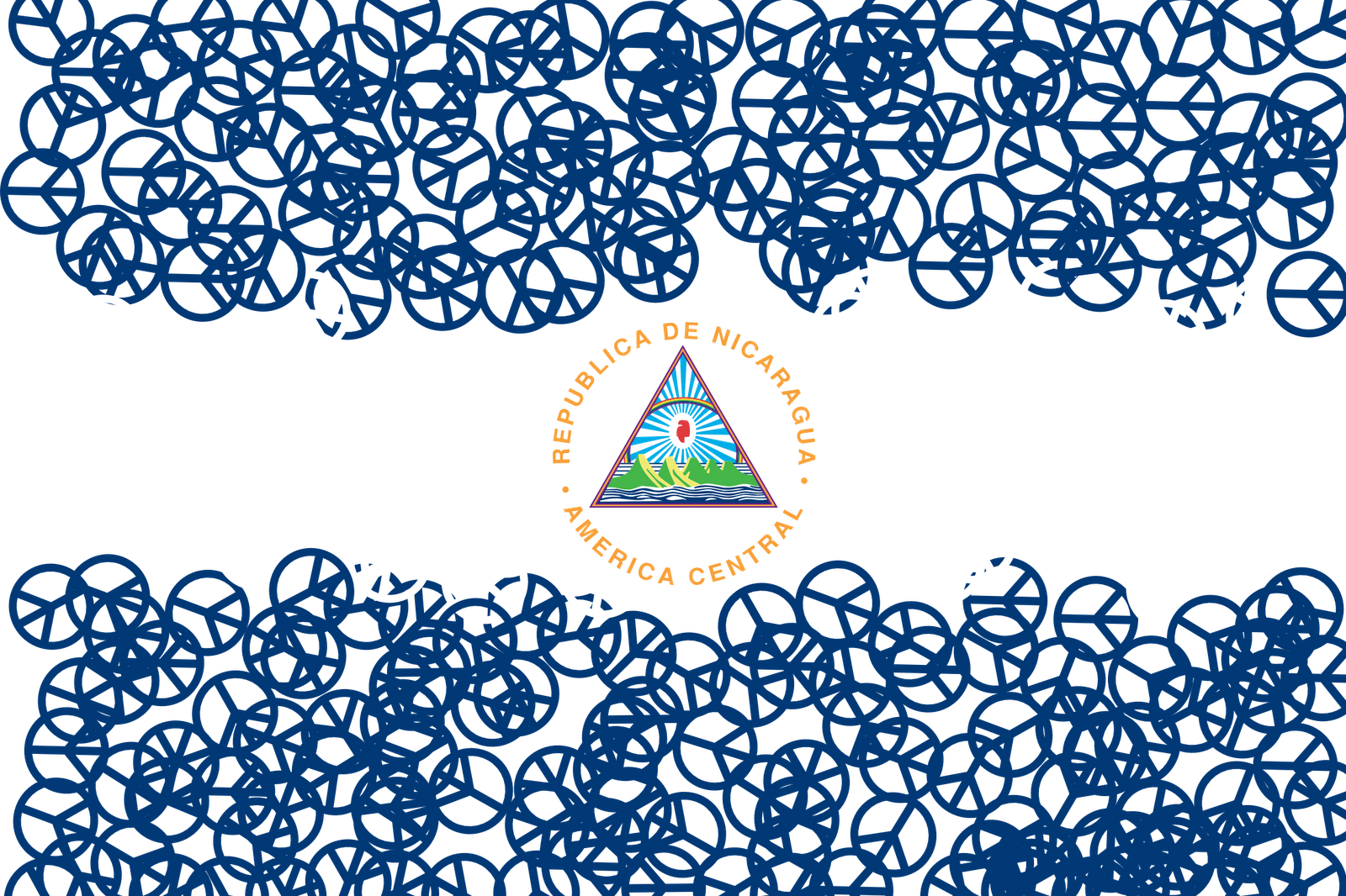 Nicaragua Flag Png (1600x1066), Png Download