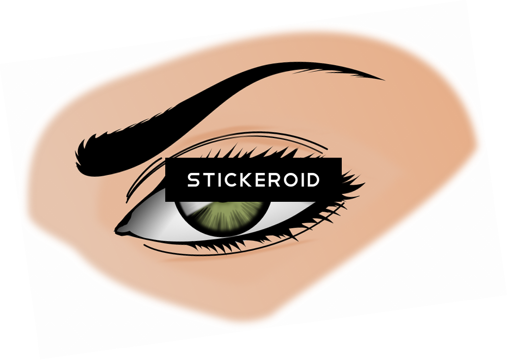 Woman Eyes Eye Misc (1034x735), Png Download