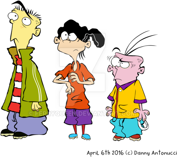 Ed Edd N Eddy By Ferryqueen (1024x772), Png Download