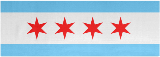 Chicago Flag Yoga Mat (600x600), Png Download