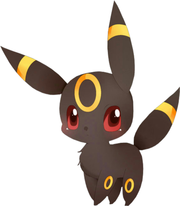 Pokemon Pokemonfanart Umbreon Umbreonfanart Freetoedit (590x674), Png Download