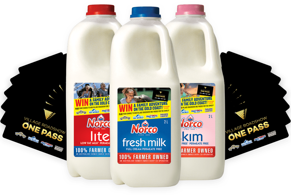 Norco Milk Bottles And Village Roadshow One Passes (986x662), Png Download