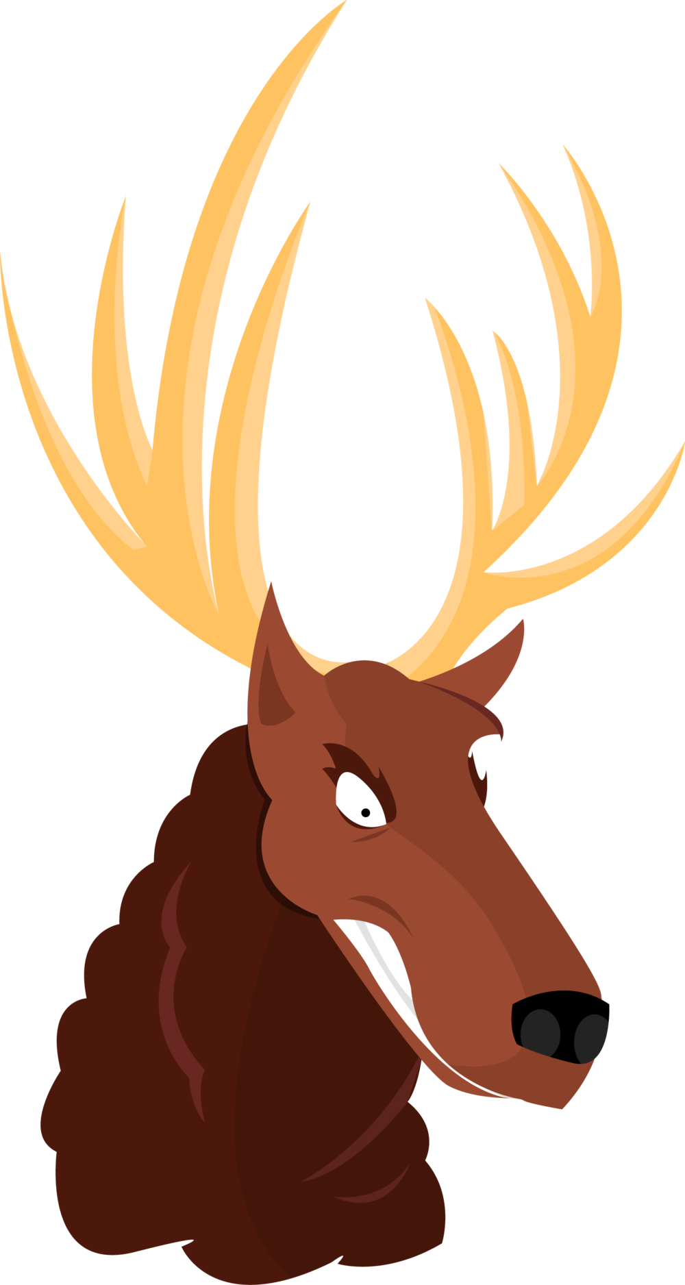 Elk (1000x1876), Png Download