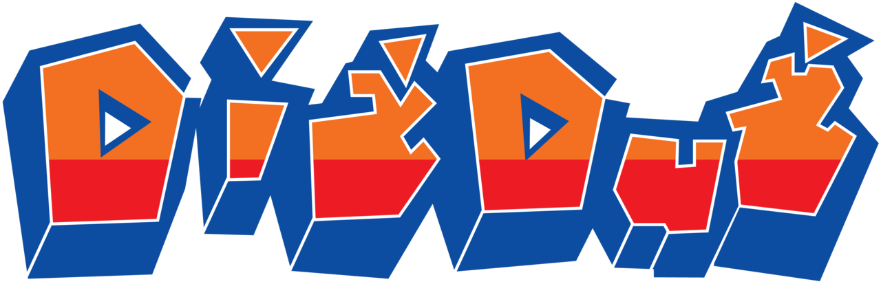 Dig Dug (1280x413), Png Download
