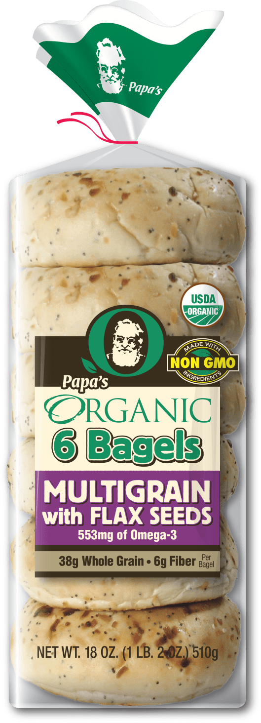 Png Organic Multigrain Bagels Face Slick (529x1464), Png Download