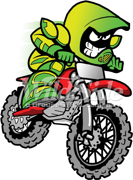 Motocross Rider (675x675), Png Download