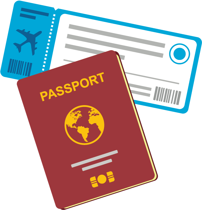 Clip Transparent Airline Travel Clip Art Creative Hand (1240x856), Png Download