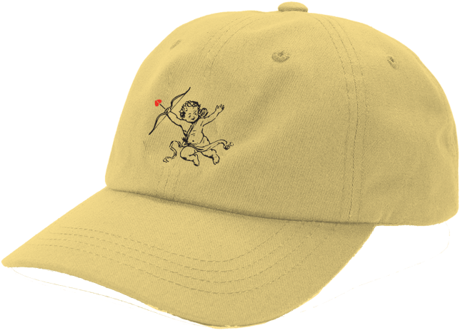 Cupid Hat Yellow (665x665), Png Download