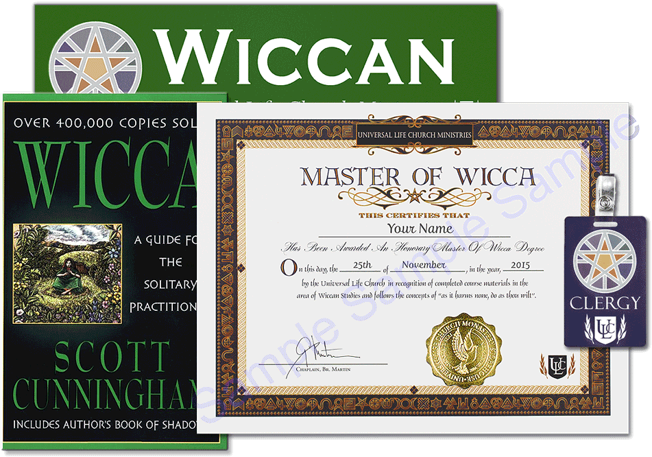 Master Of Wicca Degree Kit (1000x685), Png Download