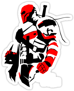 Download Hd Deathstroke Logo Deathstroke Deathstroke Stencil Transparent Png Image Nicepng Com