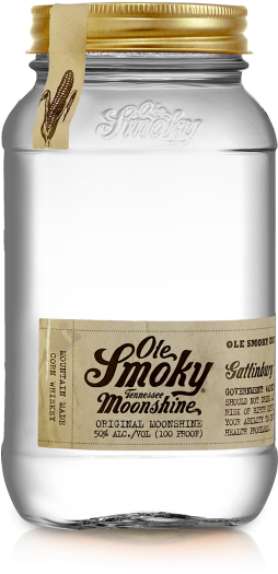 Ole Smoky White Lightnin Moonshine - Ole Smoky Moonshine Cherry (253x534), Png Download