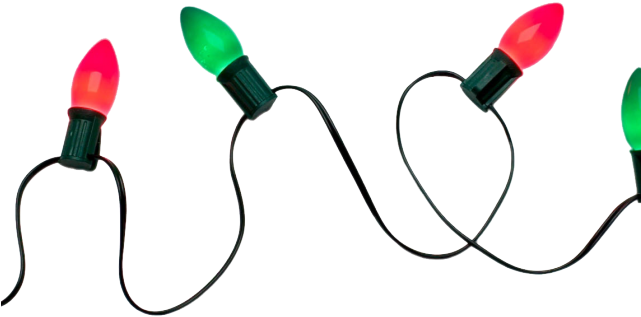 Christmas Lights Png Transparent Images - Gif Png Christmas Lights (640x480), Png Download