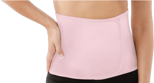 Dsfsfsfsfdsfsdfsf - Belly Bandit Rosie Pope Organic Post Pregnancy Girdle (650x263), Png Download
