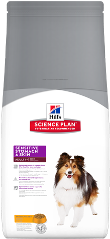 Sp Canine Adult Sensitive Stomach And Skin With - Hill's Science Plan Adult Sensitive Skin Chicken (500x500), Png Download