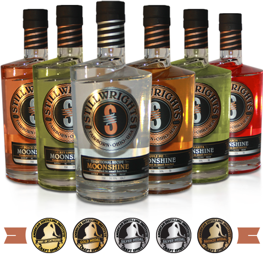 Stillwrights-moonshine - Ohio Moonshine (587x574), Png Download