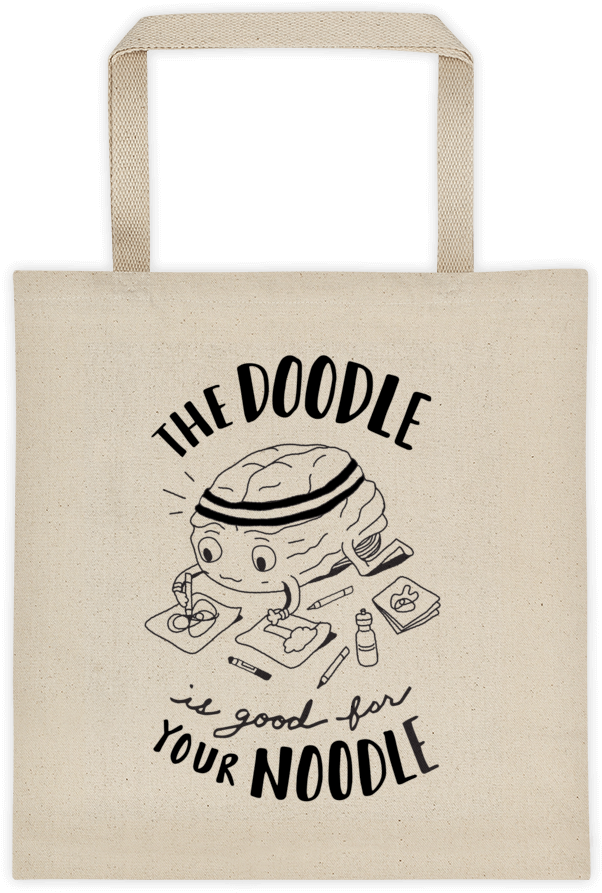 The Ultimate Gift Guide For The Doodle Artist - Mixedmediabyerin Bohemian Cow Skull Tote Bag~boho Totes~gifts (1000x1000), Png Download