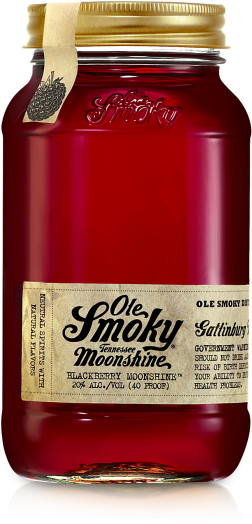 Ole Smoky Blackberry Moonshine Tennessee 750ml (253x534), Png Download