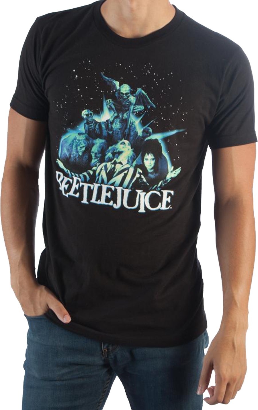 Beetlejuice T-shirt - Warner Bros. Beetlejuice (deluxe Edition) Yes (900x1428), Png Download