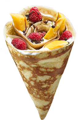 Sweet 2 Mago Raspberries - Crepe Png (300x480), Png Download