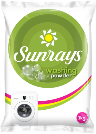 Sunrays Washing Powder 1kg - Thane (372x499), Png Download