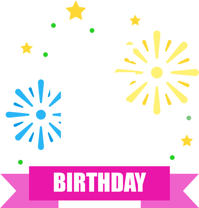 Sweet - Birthday Geofilter Png (1080x1920), Png Download