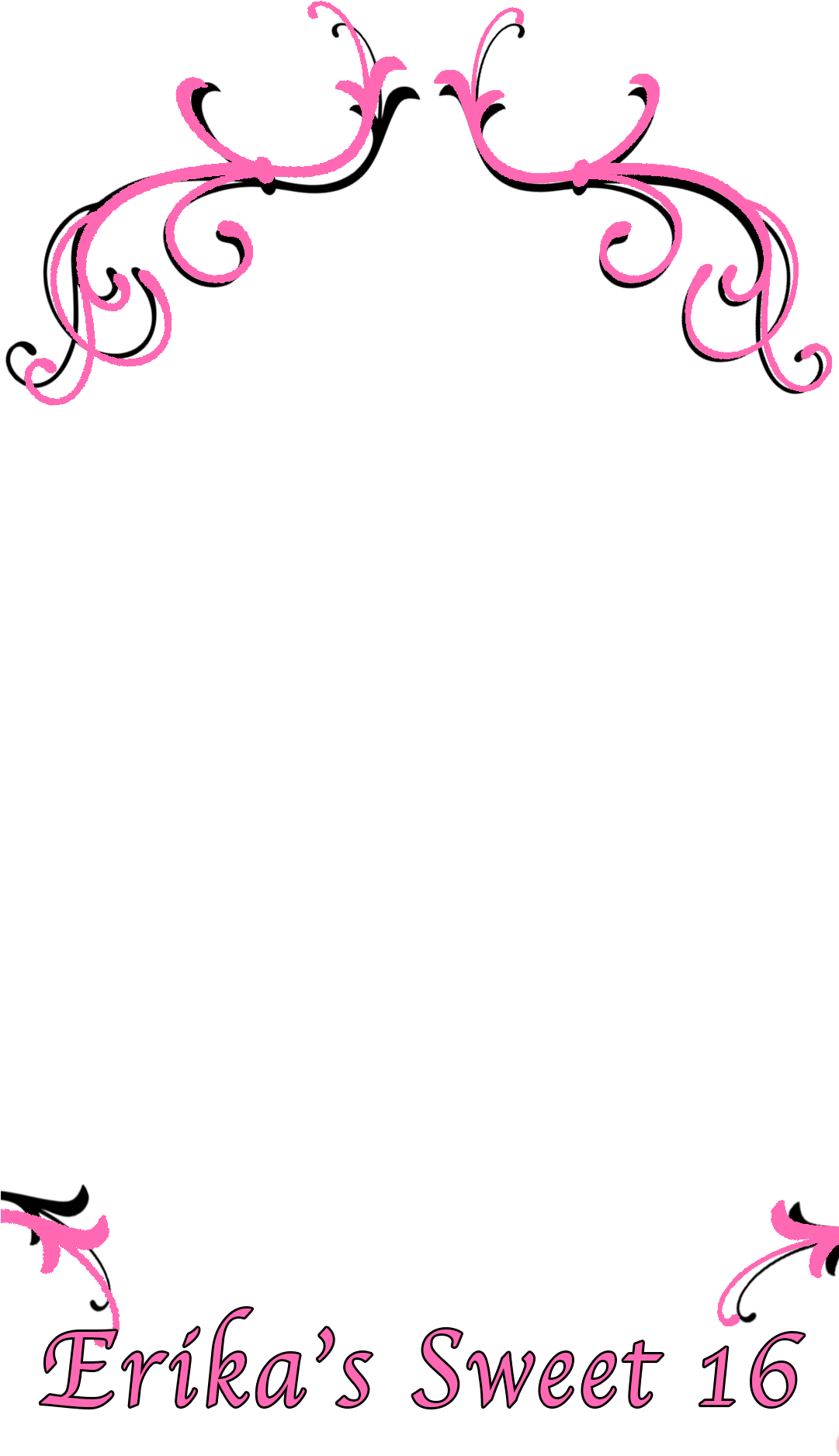 Sweet 16 Snapchat Filter - Saree Transparent Png 1080 X 1920 (1080x1920), Png Download
