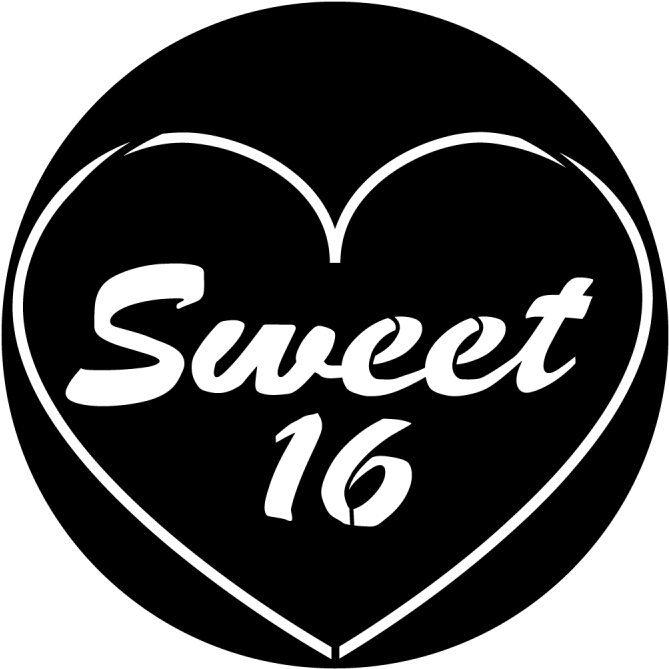 Sweet Sixteen - Circle (800x800), Png Download